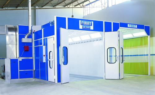 water bases, spray booths, water paint booths,su bazlı boya kabini